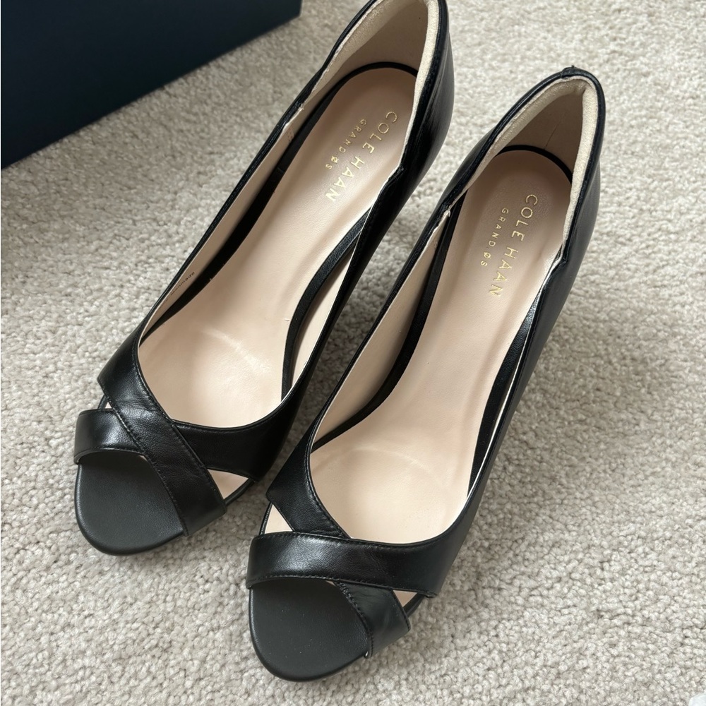 New in box Cole haan high heel pump black
